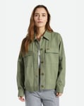 BRIXTON Brixton Stark Trucker Jacket (Olivgrön, S) S Olivgrön