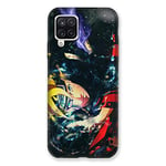 Cokitec Coque pour Samsung Galaxy A12 Manga Boruto Eclair Multicolore