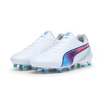 Puma KING ULTIMATE FG/AG Womens Football Boots - White - Size UK 6.5