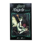 DARK ANGELS-Friends Tarot-pakka 78kpl Tarot-korttipeli Juhlapöytä Lautapelikorttikorttipakka Ennustava profetia Oraakkelikortit opaskirjan kanssa