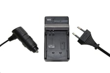 vhbw Chargeur de Batterie compatible avec Hitachi DZ-MV270E, PV-BP8, PV-DV100, PV-DV100K Piles de l'appareil Photo Cam?scope DSLR