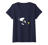 Peanuts Graduation Squad Snoopy Woodstock V-Neck T-Shirt