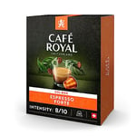 Café Royal Espresso Forte 36 Capsules for Nespresso Coffee Machine - 8/10 Intensity - UTZ certified Coffee Capsules recyclable Aluminium