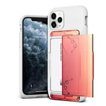 VRS Design Damda Glide Shield för iPhone 11 Pro - Vitgul - Persika