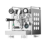 Rocket Espresso Milano - Appartamento - Krom / Vit - Vita detaljer i sidopanelerna - Espressomaskin