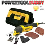 Dewalt DWE315 240v Corded Oscillating Multi Tool + Tool Bag +29PC Accessory Set