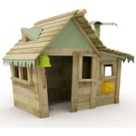 Wickey - Casita – Cabane enfant en bois - vert pastell