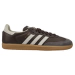 adidas Originals Samba Og - Brun/putty Grey/gull - Innendørs (Ic), størrelse 46