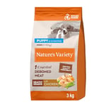 Nature's Variety Healthy Grains - Croquettes pour Chien Puppy Mini - Poulet Élevé en Plein Air - 3kg