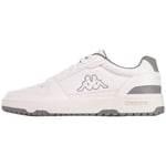 Kappa Mixte Stylecode: 243405 Coda Low Unisex Basket, White Grey, 39 EU