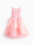 The Wizard of Oz Wicked Glinda Pink Fancy Dress Costume 7-8 years Years