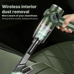 Portable Vacuum Cleaner For Home Car With Flat And Brush Nozzle Battery Di 5