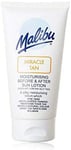 Three Pack Malibu Miracle Tan Before And Aftersun Moisturising Sun Lotion 3x150