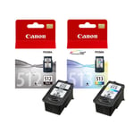 Canon XL Black & Colour Ink Cartridge to replace PG510 CL511 For PIXMA MP272