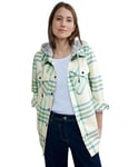 Cecil Check Overshirt Surchemise à Carreaux en Velours W. Det Veste, Celery Green, XXL Femme, Women's