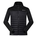 Berghaus Men's Vaskye Synthetic Insulated Jacket | Extra Warm | Durable Coat | Lightweight Design | Puffer Jacket, Hybrid Black, 3XL