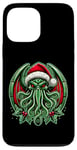 Coque pour iPhone 13 Pro Max Cthulhu Christmas Lovecraft et Miskatonic Necronomicon