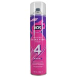 2 x VO5 Invisible Extra Firm Hold Hairspray 400ml