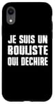 Coque pour iPhone XR les boules je suis un bouliste Boccia Boule Pétanque Drôle