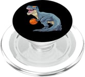 Trex Dinosaure Ballon de basket mignon sport pour enfant garçon PopSockets PopGrip pour MagSafe