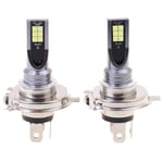 2X H4 200W 12000LM LED Bil Dimljus