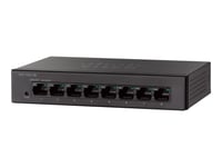 Cisco Small Business SG110D-08 - Commutateur - non géré - 8 x 10/100/1000 - de bureau, fixation murale - Tension CC