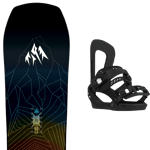 JONES Pack snowboard Jones Mountain Twin 25 + Fixations Homme Noir / Multicolore taille 160 2025