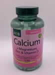 Holland & Barrett Calcium Magnesium Vitamin D & Zinc - 240 Tablets HM