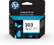 Hp Blæk Tri-color 303 4ml - Envy Foto 62xx/71xx/78xx/tango