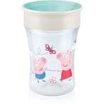 NUK Magic Cup Peppa Pig Kop med låg 8m+ 230 ml