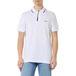 BOSS Men's Paddy 2 Polo, White100, XL