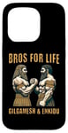 iPhone 15 Pro Gilgamesh and Enkidu Bros For Life Funny Story Case