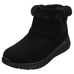 Skechers On The Go Stellar Waterproof Womens Casual Boots in Black - 5 UK