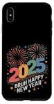 iPhone XS Max Retro Bruh Happy New Year 2025 Happy New Years Eve Party Case