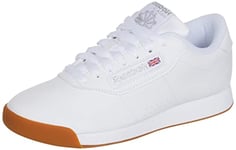 Reebok Femme Princess Basket, White Gum, 39 EU