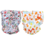 Adult Cloth Diapers LeakFree Reusable Pocket Nappies For Elderly Disabled BGS