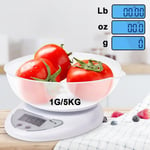 5kg LCD Digital Electric Kitchen Weight Scale Food Weighing Balance Postal Diet