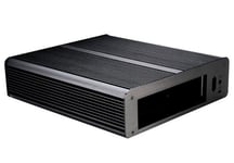 AKASA – EULERM Fanless barebone, mITX, 4x 2.5" slots, USB 3.0, black (A-ITX19-M1B)