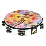 Remo TA-9210-00-22 Praise Tambourine Uplifted Hands, 10"