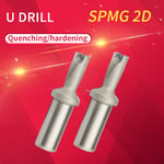 Perceuse en U série SP,perceuse rapide 2D de 13 à 45mm de profondeur,foret Indexable,perçage,pour chaque marque de lame série SP,machines,tours,CNC - Type C32-2D26-55SP07