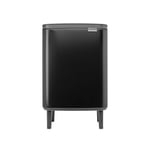 Brabantia 12L Bo Hi Waste Bin Matt Black