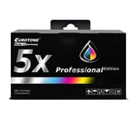 5X PRO Cartridge Replaces Canon CLI-8BK CLI-8C CLI-8M CLI-8Y PGI-5BK