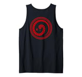 Zen Taiji Lucky Money Red Pocket Snake NYE Pj - ART ON BACK Tank Top