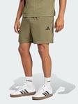 adidas Essentials Small Logo Chelsea Shorts, Black/White, Size S, Men