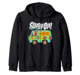 Christmas Scooby Doo The Mystery Machine Decorated Zip Hoodie