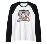 14th Wedding Anniversary Celebrating 14 Years Matching Gift Raglan Baseball Tee