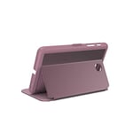 Speck Products Balancefolio Metallic, Samsung Tab A 8.0" Case and Stand, Lace Pink/Peony Pink/Slipper Pink