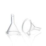 Mini bouteille de parfum en plastique Transparent,2 pièces,accessoires de laboratoire,entonnoir liquide,emballage de petits outils,outils auxiliaires