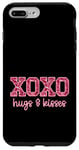 Coque pour iPhone 7 Plus/8 Plus XOXO Câlins et bisous pour la Saint-Valentin