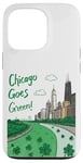 Coque pour iPhone 13 Pro Chicago's St. Paddy's Day Chicago - Shamrock Chicago River